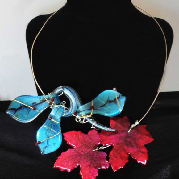 Deflowered - Wrap around Necklace (Pure Art) - Picture 3 of 4